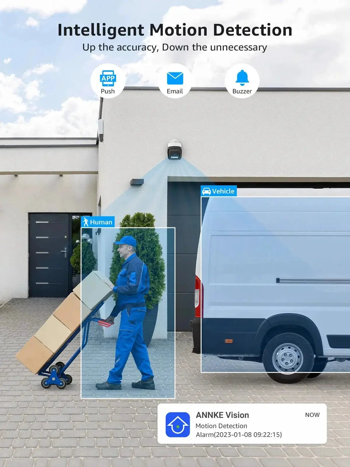 8MP Weatherproof Surveillance Camera With Microphone