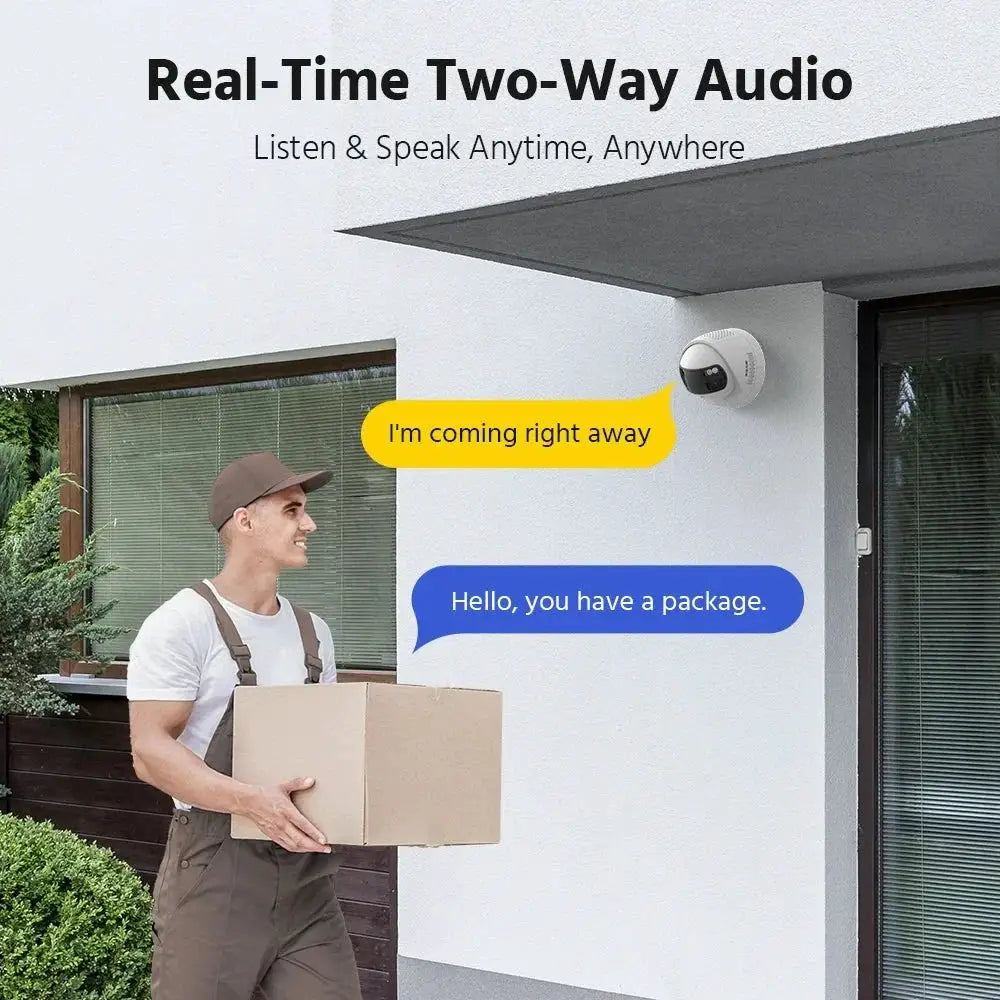 Annke 8MP Dual Lens IP PoE Security Camera Human Detection And Two Way Audio - stepyours.com