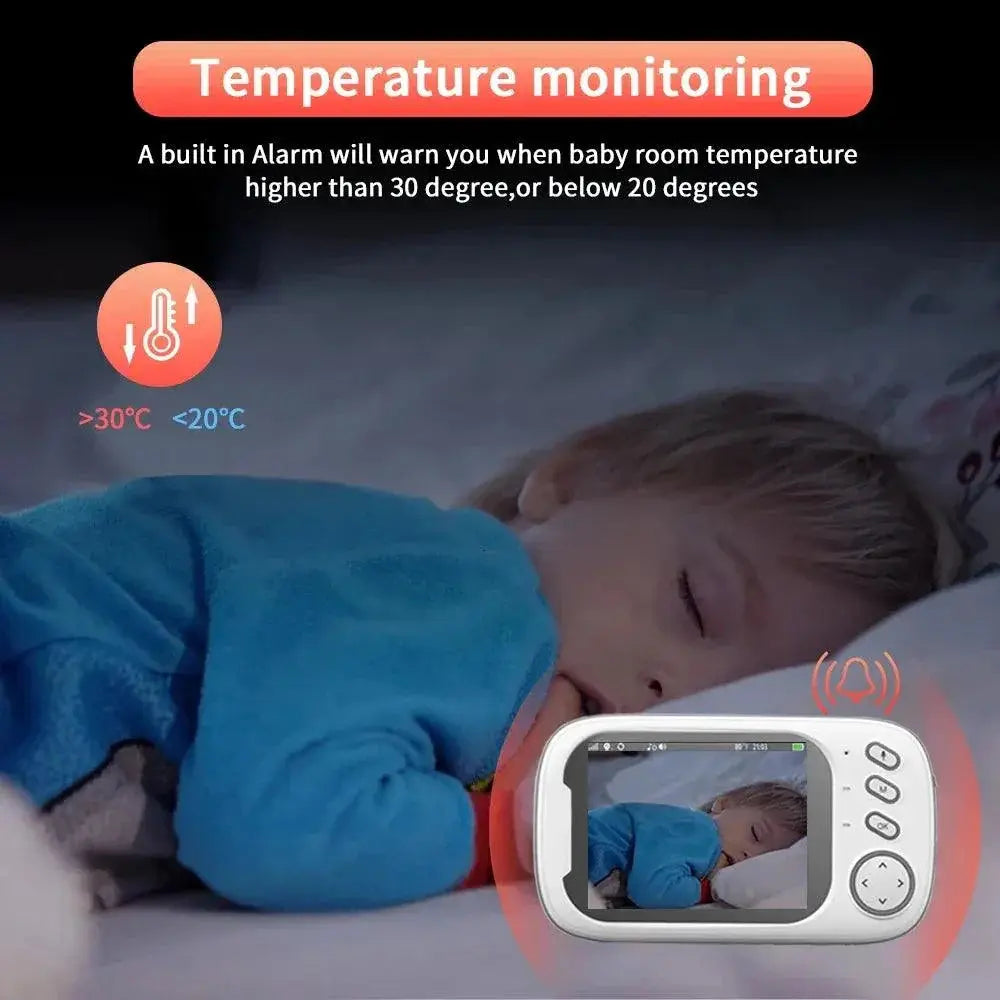 Cdycam Baby Monitor With Night Vision And Temp Control