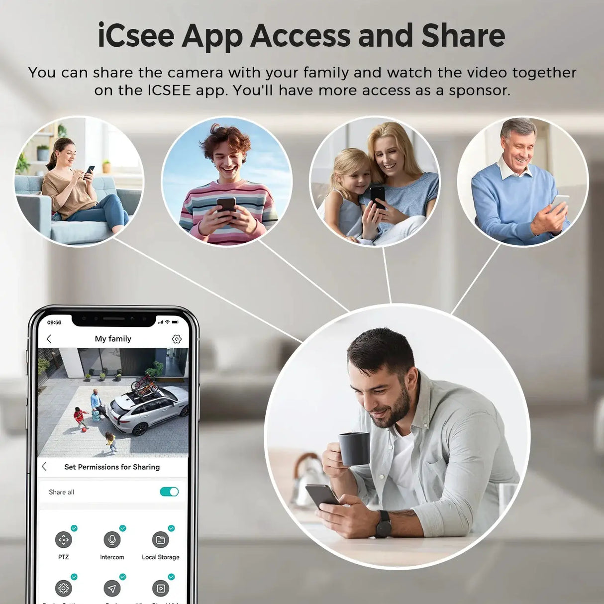 BESDER 6K 12MP Outdoor IP Camera - Three Lens AI Human Detection Waterproof - stepyours.com