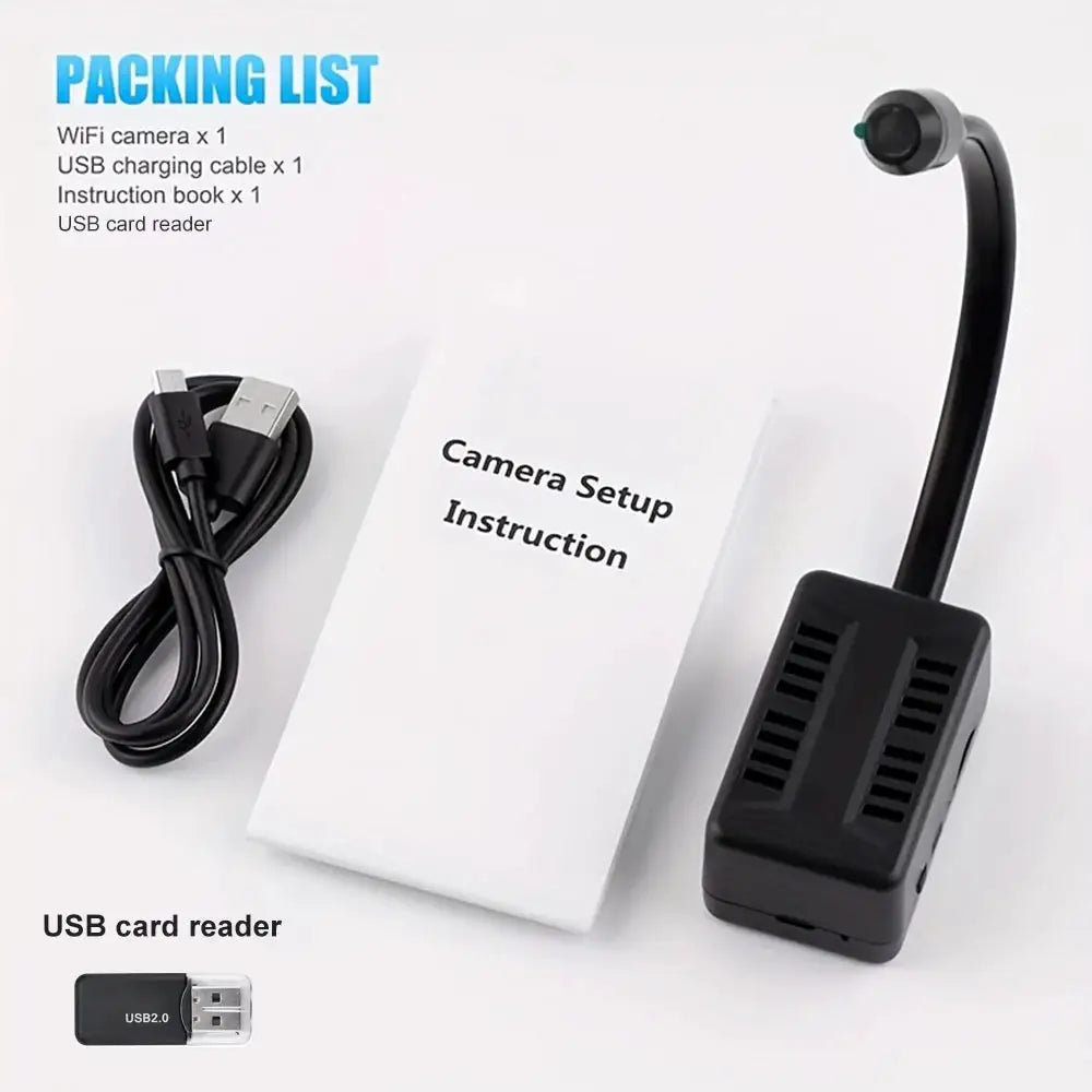 1080P HD Mini Camera Video Recorder WiFi Wireless Camera Motion Detection Security Surveillance Camcorder Support Remote View