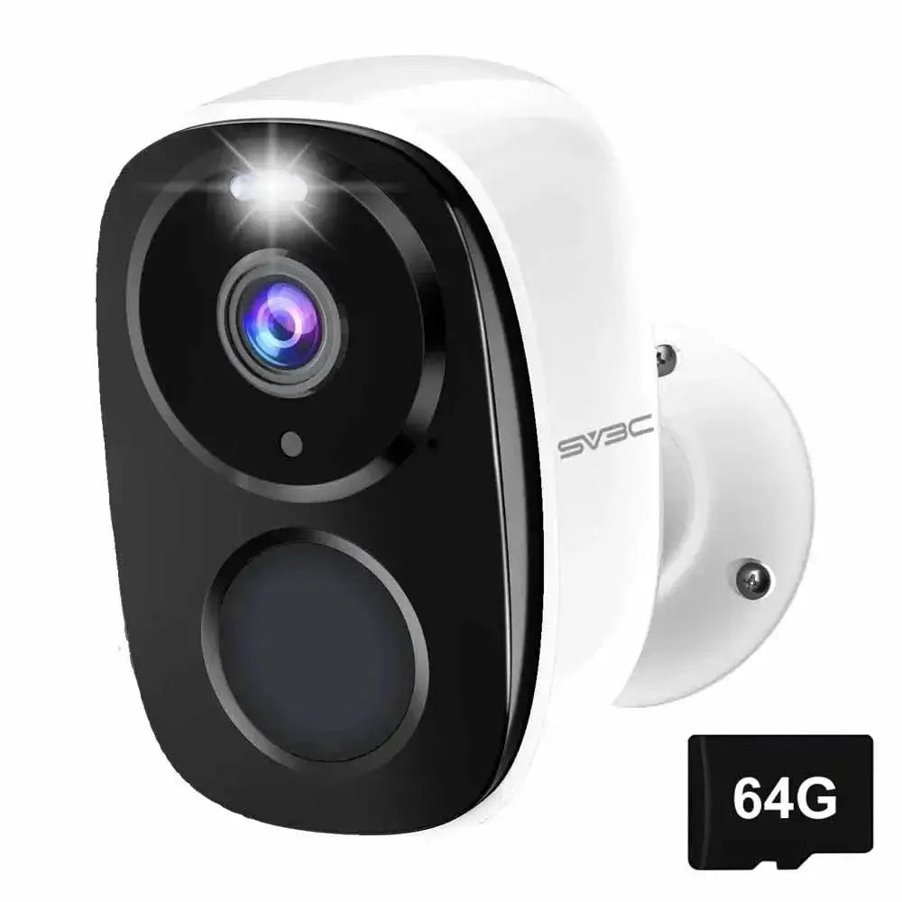 Solar Wireless Outdoor Camera With AI Motion Detection