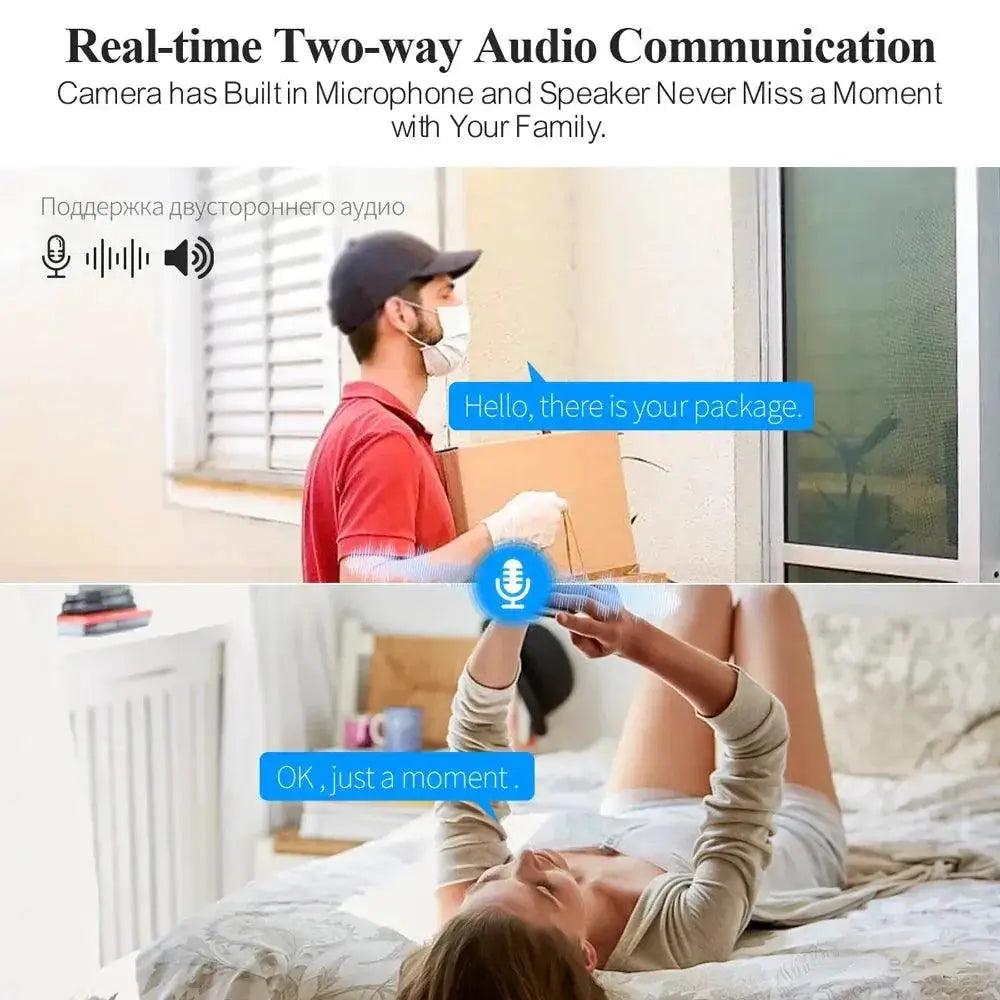 5MP Outdoor Wireless Security Camera With Night Vision