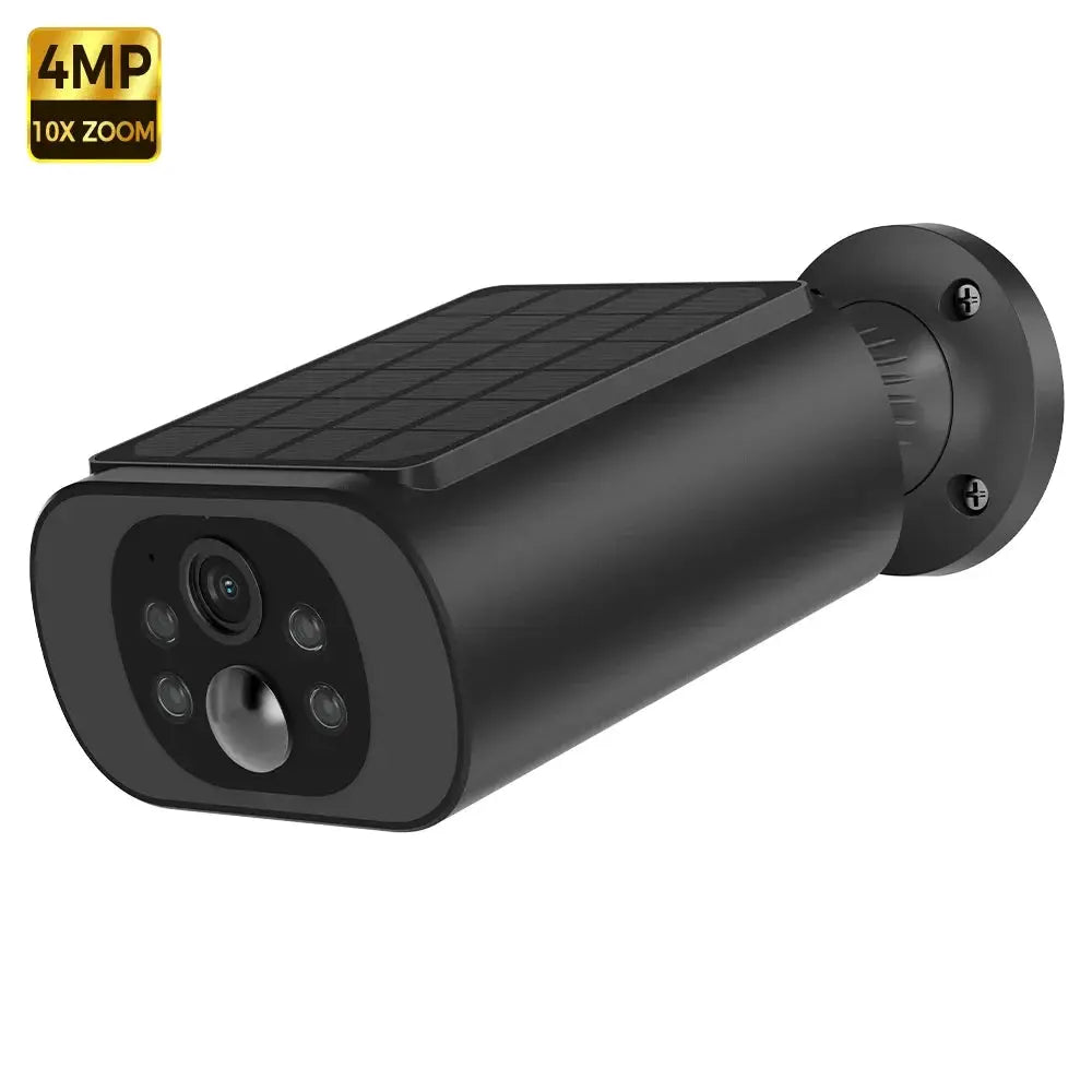 ALEVIO 2.5K Solar Outdoor Wireless Security Camera - AI Detection - stepyours.com