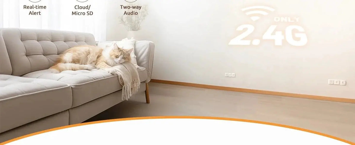 Blurams 2K Indoor Camera - 360 Pet And Elder Surveillance With OneTouch Call - stepyours.com