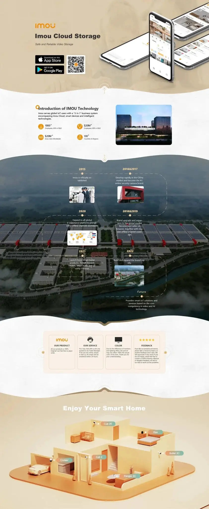 IMOU Cruiser SE Plus Outdoor WiFi Camera AI Human Detection Night Vision - stepyours.com