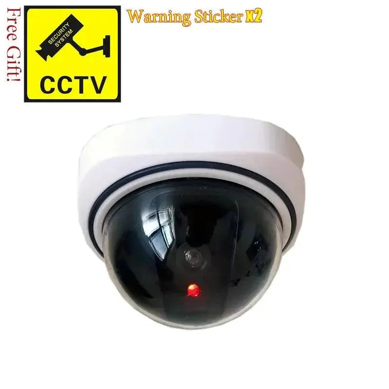 Wireless Dummy CCTV Camera Theft Deterrent With Flashing LED