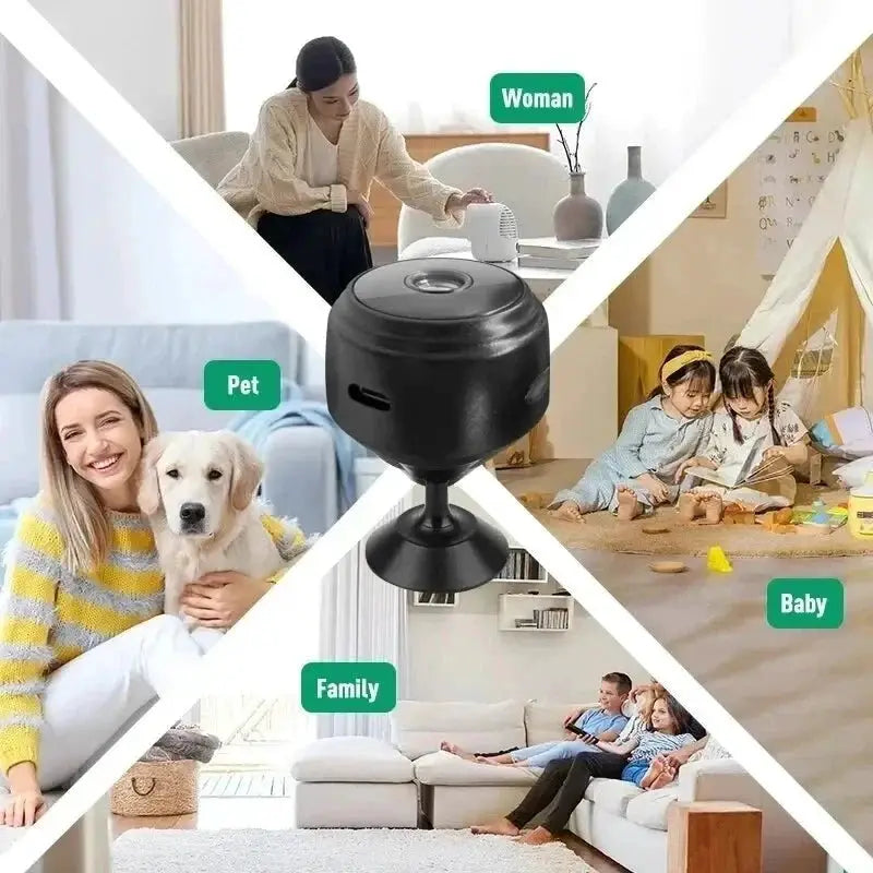 A9 Mini Camera - 1080P WiFi Security for Home Surveillance and Remote Monitoring - stepyours.com