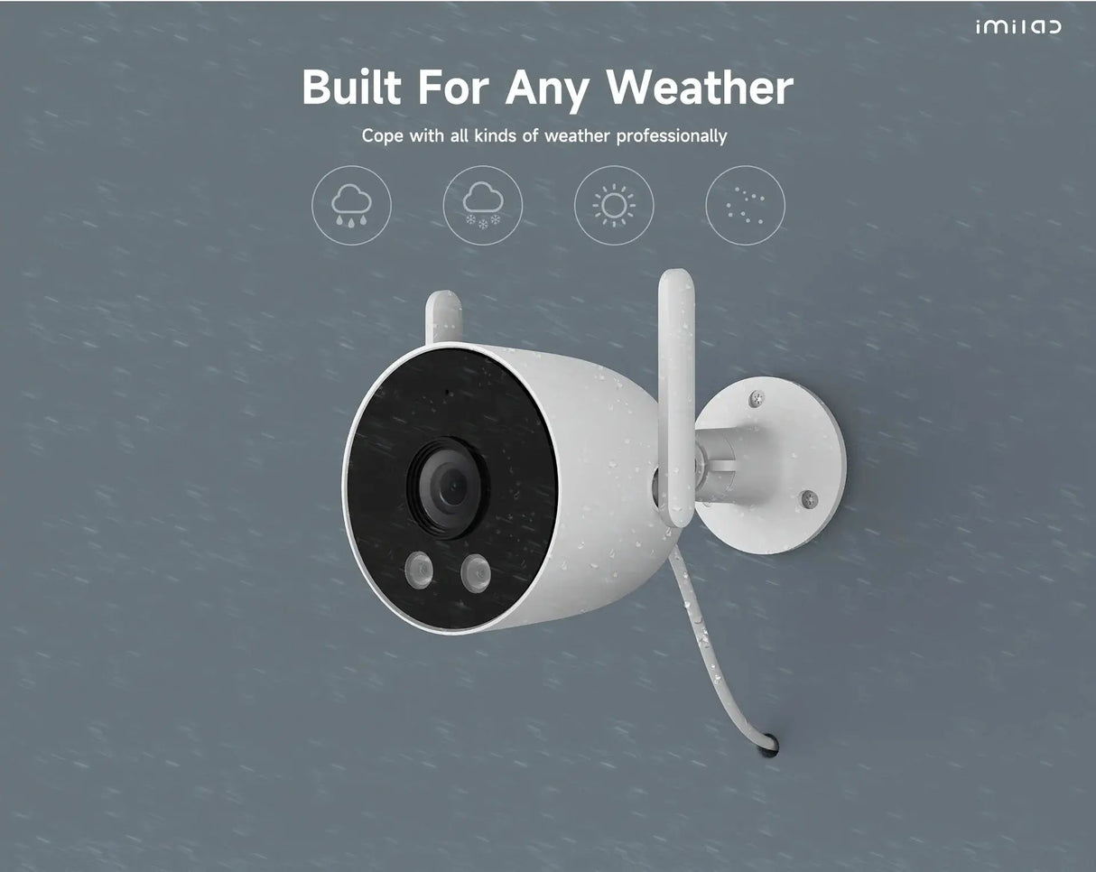 IMILAB EC3 Lite Outdoor Security Camera - 2K HD Color Night Vision - stepyours.com