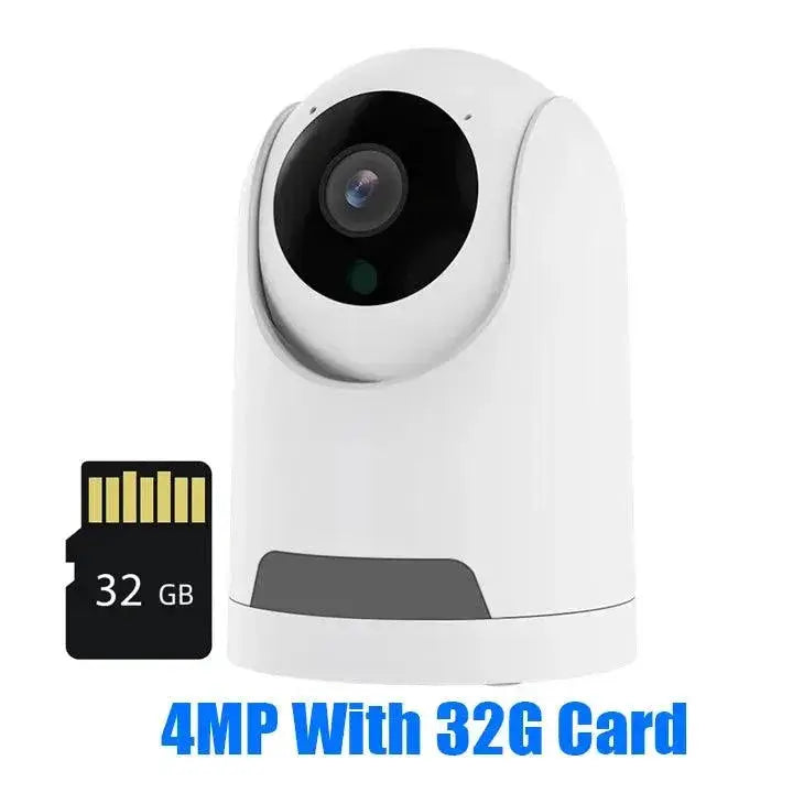 Hiseeu 4MP PTZ IP Security Camera Color Night Vision System