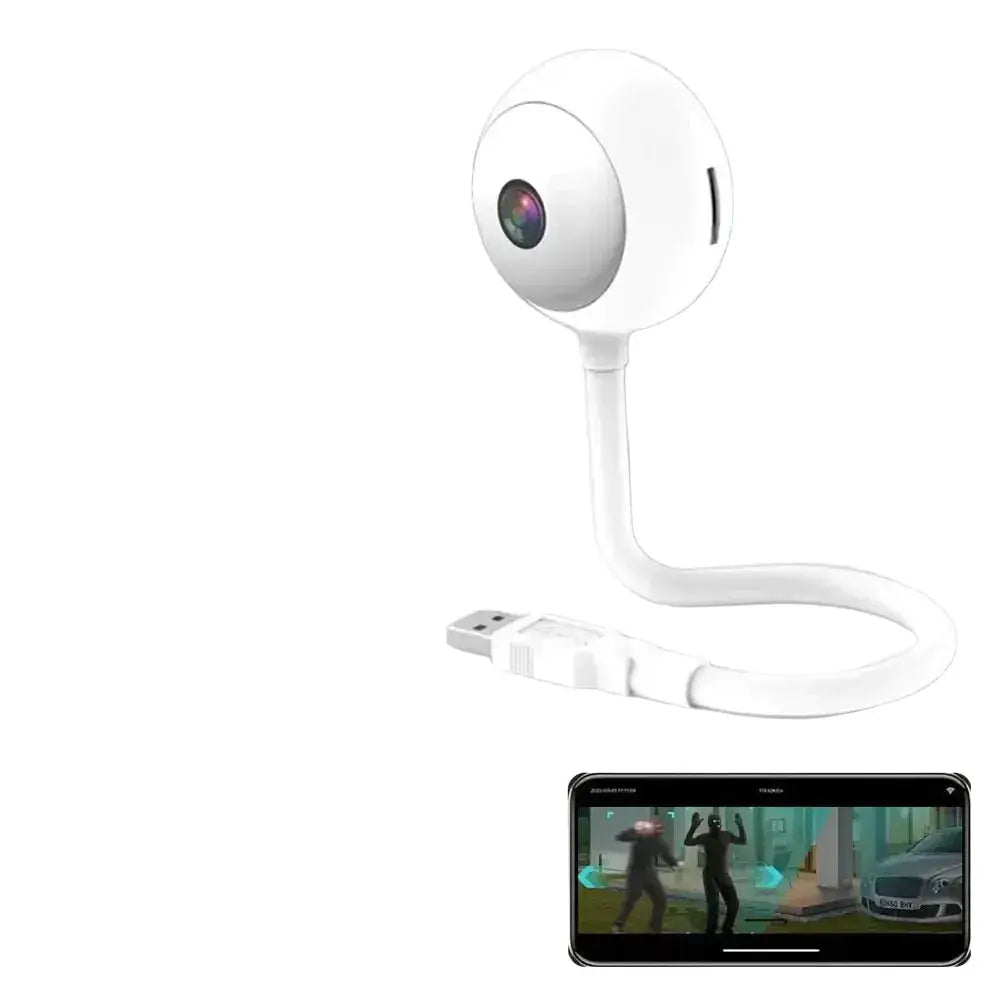 Overscam 5MP Mini WiFi Camera - AI Auto - Tracking Indoor Outdoor Surveillance - stepyours.com