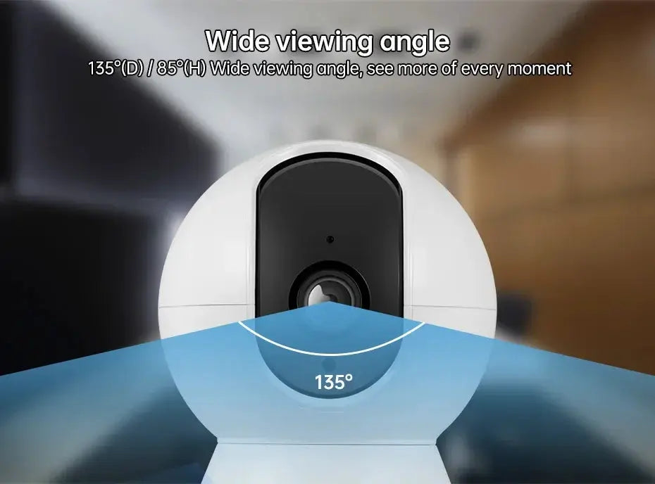 Kerui 5MP Tuya Smart Mini WiFi IP Camera Indoor Security - ESCAPION
