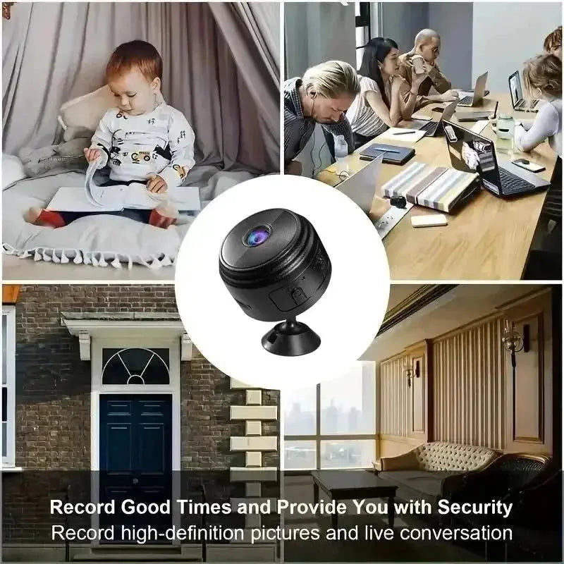A9 Mini Camera - 1080P WiFi Security for Home Surveillance and Remote Monitoring - stepyours.com