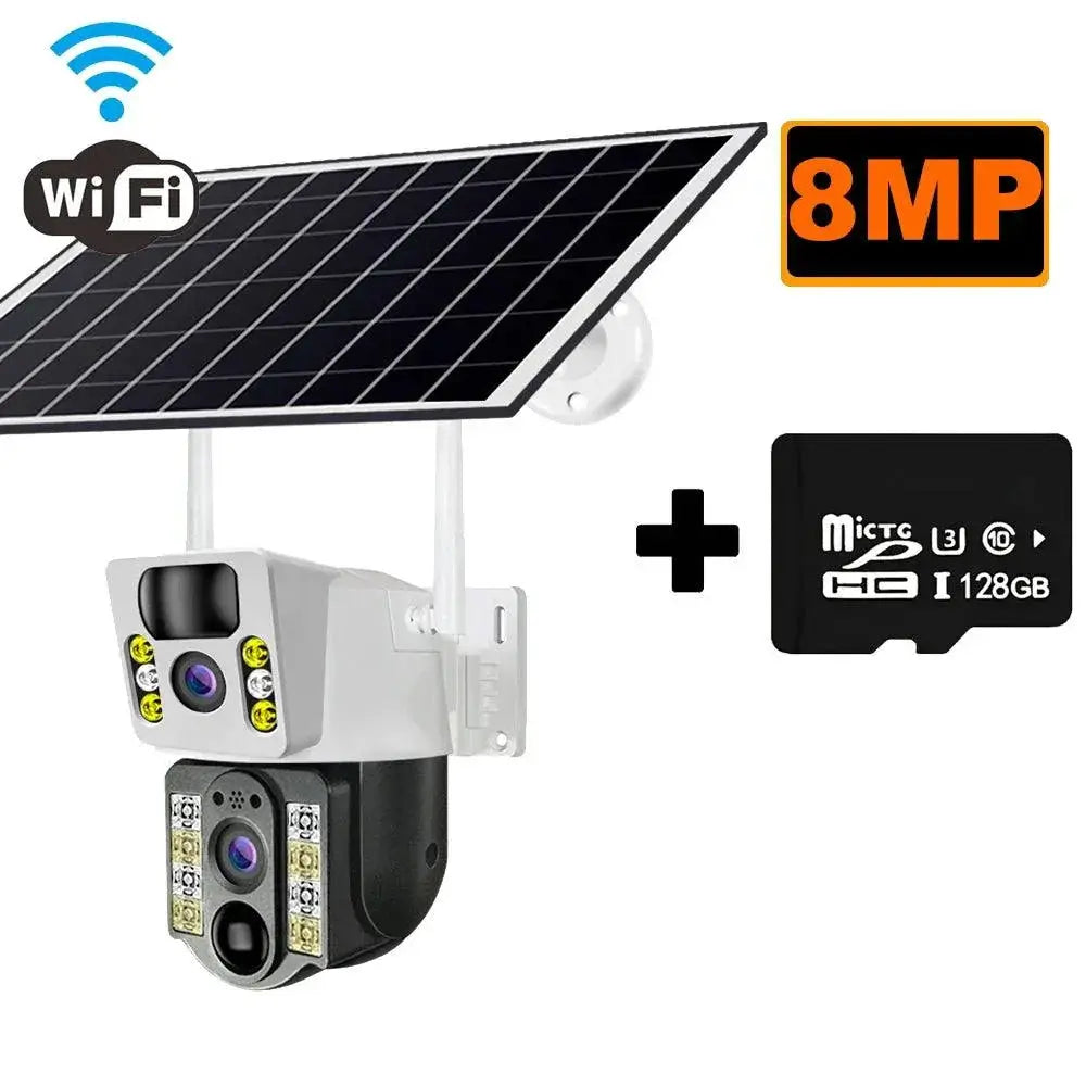 SolarGuard Advanced Human Detection Wireless Security Camera