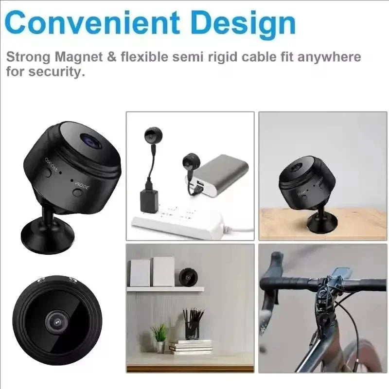 A9 Mini WiFi Camera for Home Security and Remote Monitoring with Easy Setup