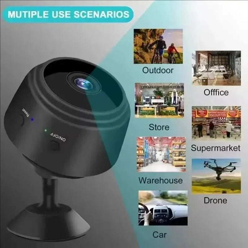 A9 Mini WiFi Camera for Home Security and Remote Monitoring with Easy Setup
