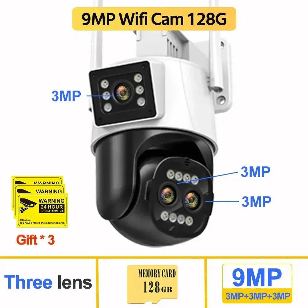 9MP Ultra HD Alexa Enabled Smart Outdoor Security Camera