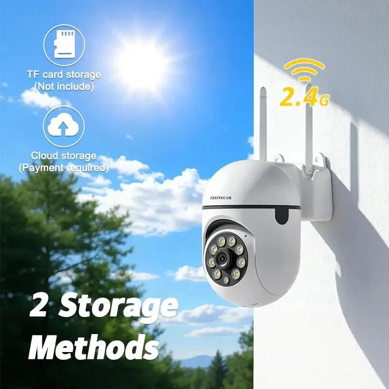 SZSINOCAM 3MP WiFi IP PTZ Camera 4X Zoom AI Human Detection Two Way Audio