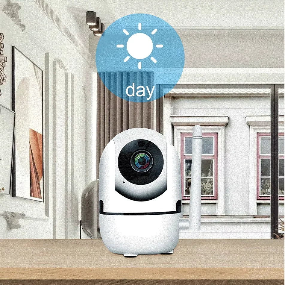 YCC365 Plus Wifi IP Camera - Auto Tracking 1620P Full Night Vision For Home CCTV