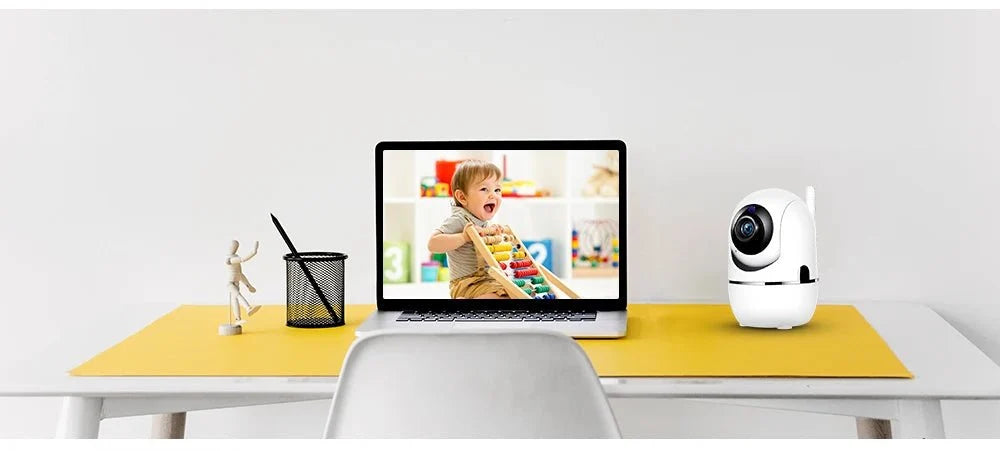YCC365 Plus Wifi IP Camera - Auto Tracking 1620P Full Night Vision For Home CCTV
