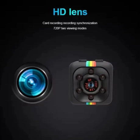1080P Mini Nanny Cam Recorder Security Camera For Home Office Ideal Monitoring
