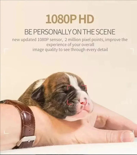 1080P Mini Nanny Cam Recorder Security Camera For Home Office Ideal Monitoring