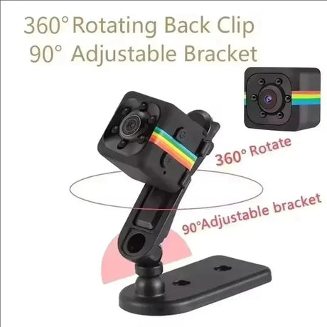 1080P Mini Nanny Cam Recorder Security Camera For Home Office Ideal Monitoring