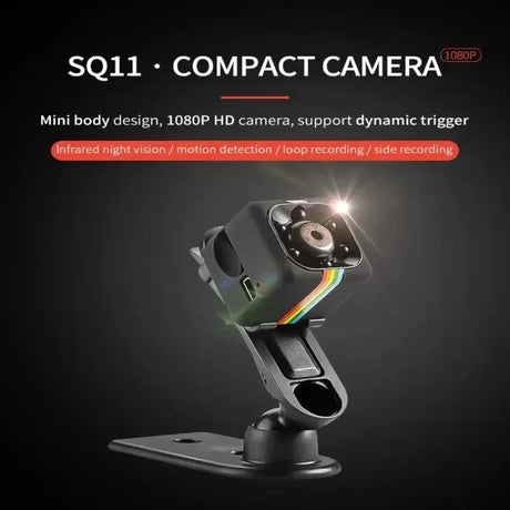 1080P Mini Nanny Cam Recorder Security Camera For Home Office Ideal Monitoring
