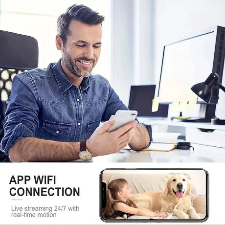 1080P Mini WiFi Camera With Motion Detection DIY Security Remote View