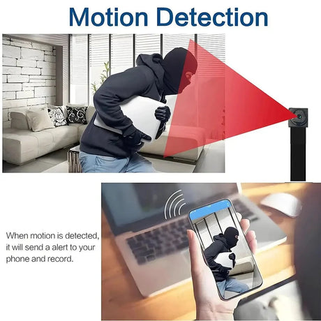 1080P Mini WiFi Camera With Motion Detection DIY Security Remote View