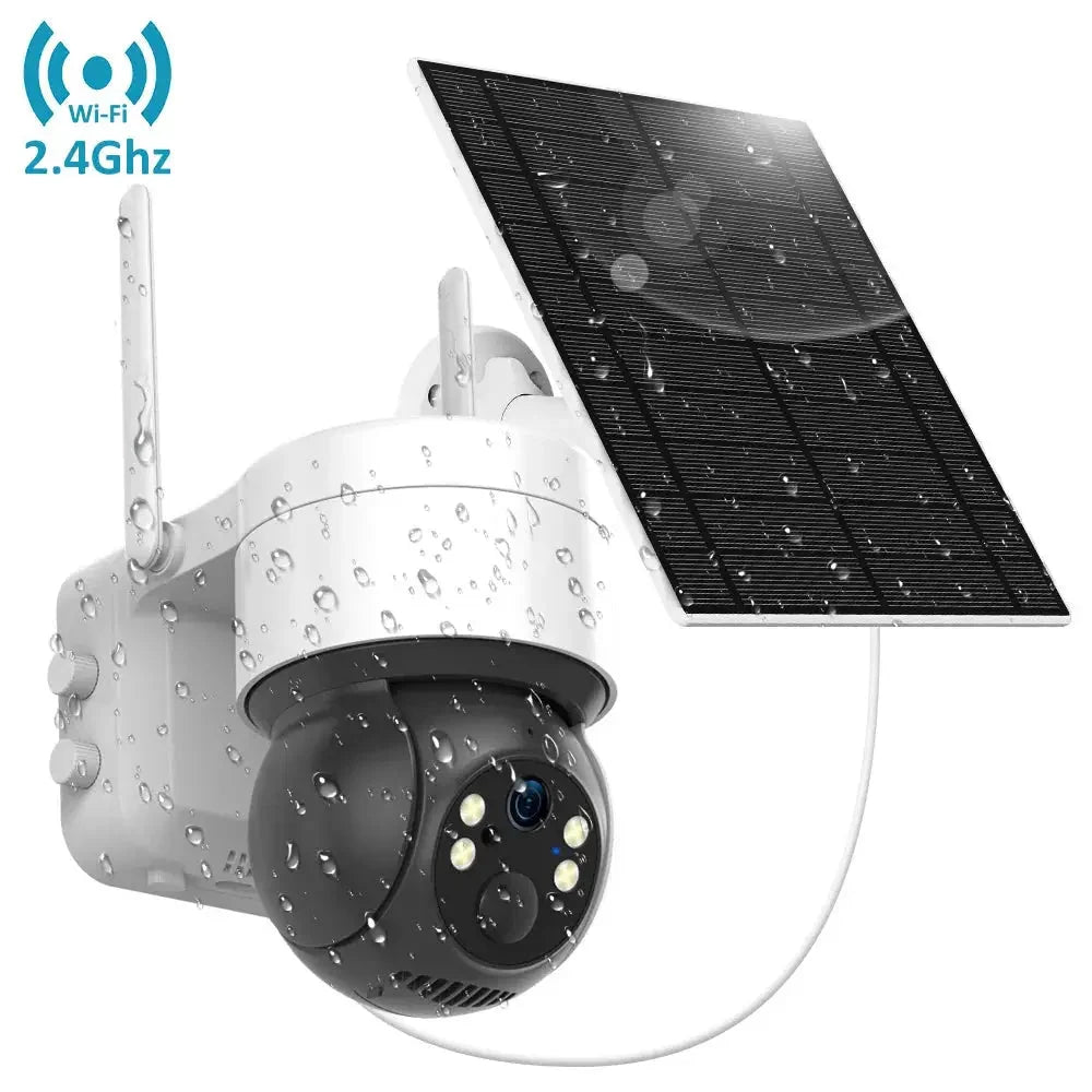 4G Solar PTZ Security Camera For Home