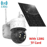 4G Solar PTZ Security Camera For Home