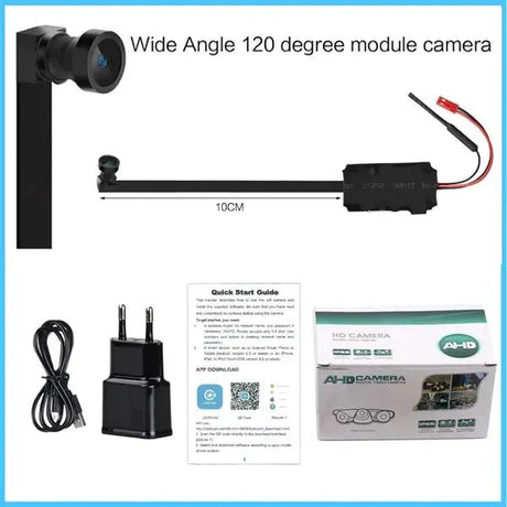 4K HD Mini WiFi Camera With Motion Detection And Live Streaming Ideal For Home