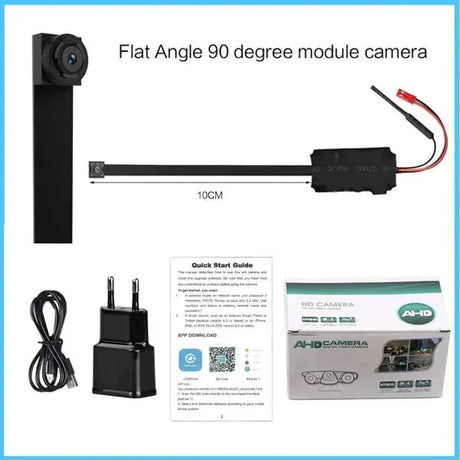 4K HD Mini WiFi Camera With Motion Detection And Live Streaming Ideal For Home