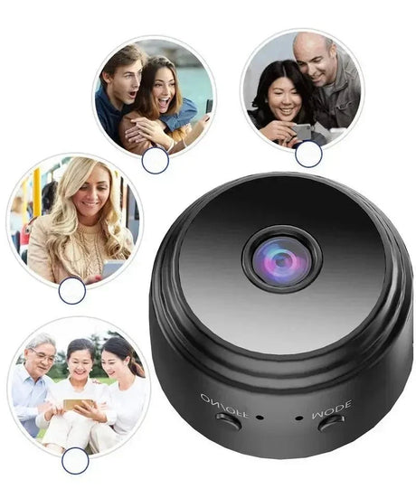 4K Wireless WiFi Baby Monitor For Smart Home Security Gyro Stabilization
