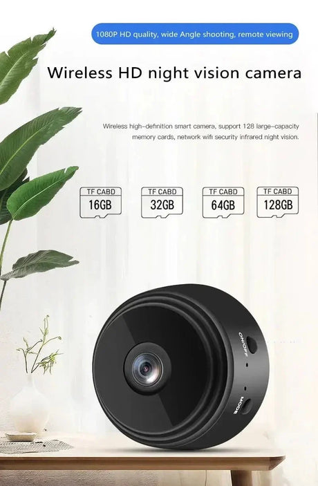 4K Wireless WiFi Baby Monitor For Smart Home Security Gyro Stabilization