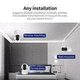 8MP 4K WiFi Dome Security Camera With Night Vision Audio