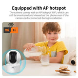 8MP 4K WiFi Dome Security Camera With Night Vision Audio