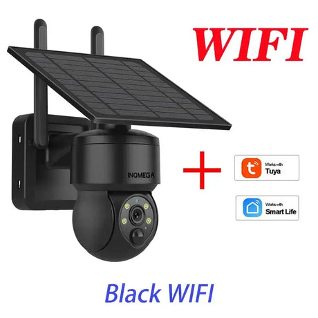 Tuya 3MP Solar Camera Outdoor WiFi Alexa 4G LTE SIM Light
