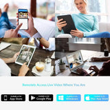 4K 8MP Outdoor WiFi Security Camera - Waterproof Bullet With Night Vision - stepyours.com