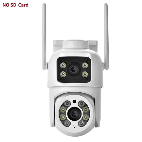 4MP Outdoor IP66 Dual Lens WiFi PTZ Camera With Smart Motion Detection - stepyours.com