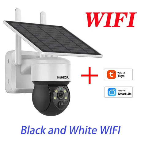 Tuya 3MP Solar Camera Outdoor WiFi Alexa 4G LTE SIM Light