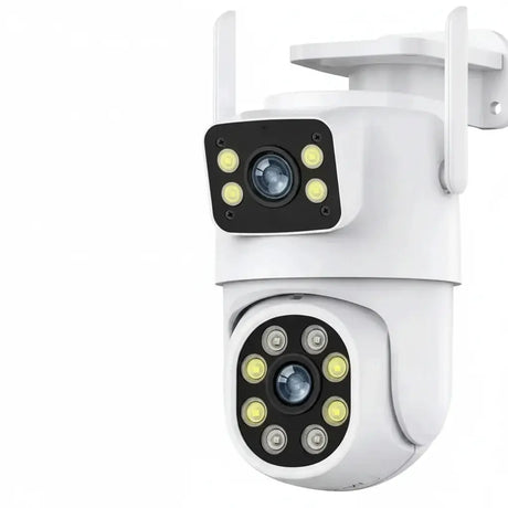 Sherway 4K 8MP Tuya Dual - Lens Outdoor PTZ Camera - AI Tracking and Smart Home - stepyours.com