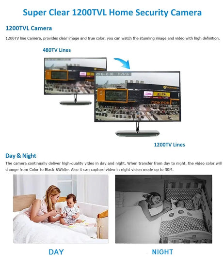 Real 1200TVL Mini CCTV Camera IP66 Waterproof Outdoor Security for Home - stepyours.com