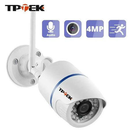 4MP Wireless Outdoor Security Camera With Night Vision