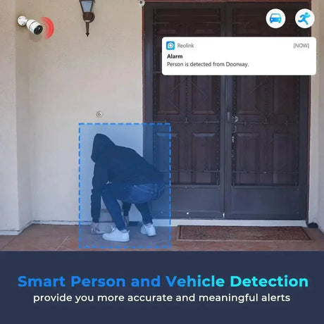 Reolink GO G330 4MP 4G Security Camera AI Detection