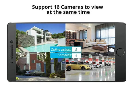 Fuers 8MP 4K Outdoor IP Camera - Auto Tracking And AI Human Detection Tuya Smart - stepyours.com