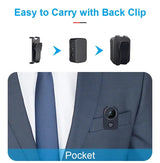 MD29 HD Mini Body Camera 1080P Security Pocket Cameras Motion Activated Small Nanny Cam for Cars Standby Espia Webcam 8H Working