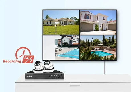 4MP Indoor WiFi Security Camera With Motion Detection CamHi - stepyours.com