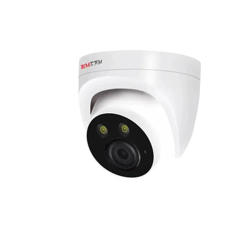 SIMICAM 4K 8MP IP Dome Camera PoE ONVIF Night Vision 150ft Audio H265 CCTV NVR - stepyours.com